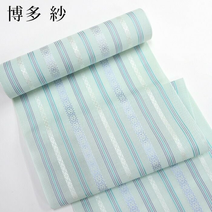 ドークブア■夏帯 八寸名古屋帯 本場筑前博多織 紗献上 井上絹織 象牙色 新品 極上の逸品 A44 ドークブア■夏帯 八寸名古屋帯 本場筑前博多織 紗献上 井上絹織 象牙色 新品 極上の逸品 A44