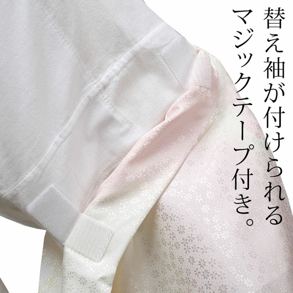 うそつき襦袢 うそつき長じゅばん 長襦袢 「WITH」特岡さらし：つゆ