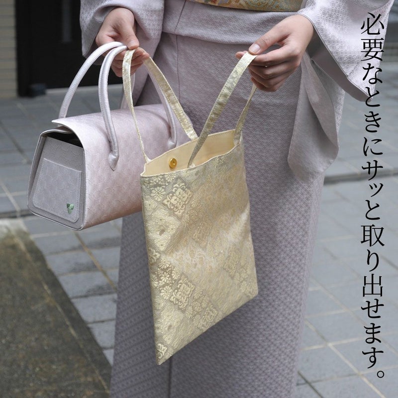 着物に似合う礼装用サブバッグ 結婚式や卒入学式・七五三に：つゆくさ 
