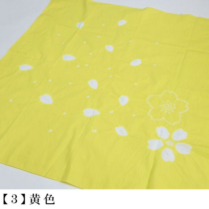 有松絞り 風呂敷 大判 綿 桜 さくら かわいい カラフル：つゆくさ公式