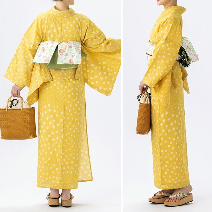 50000円均一セール】浴衣 有松絞り つゆくさの有松鳴海絞り浴衣：つゆ