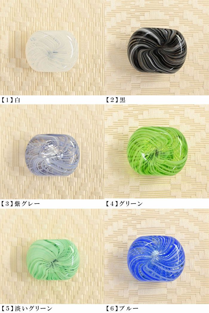 帯留め 津軽 びいどろ ガラス 帯留 ：つゆくさ公式通販サイト