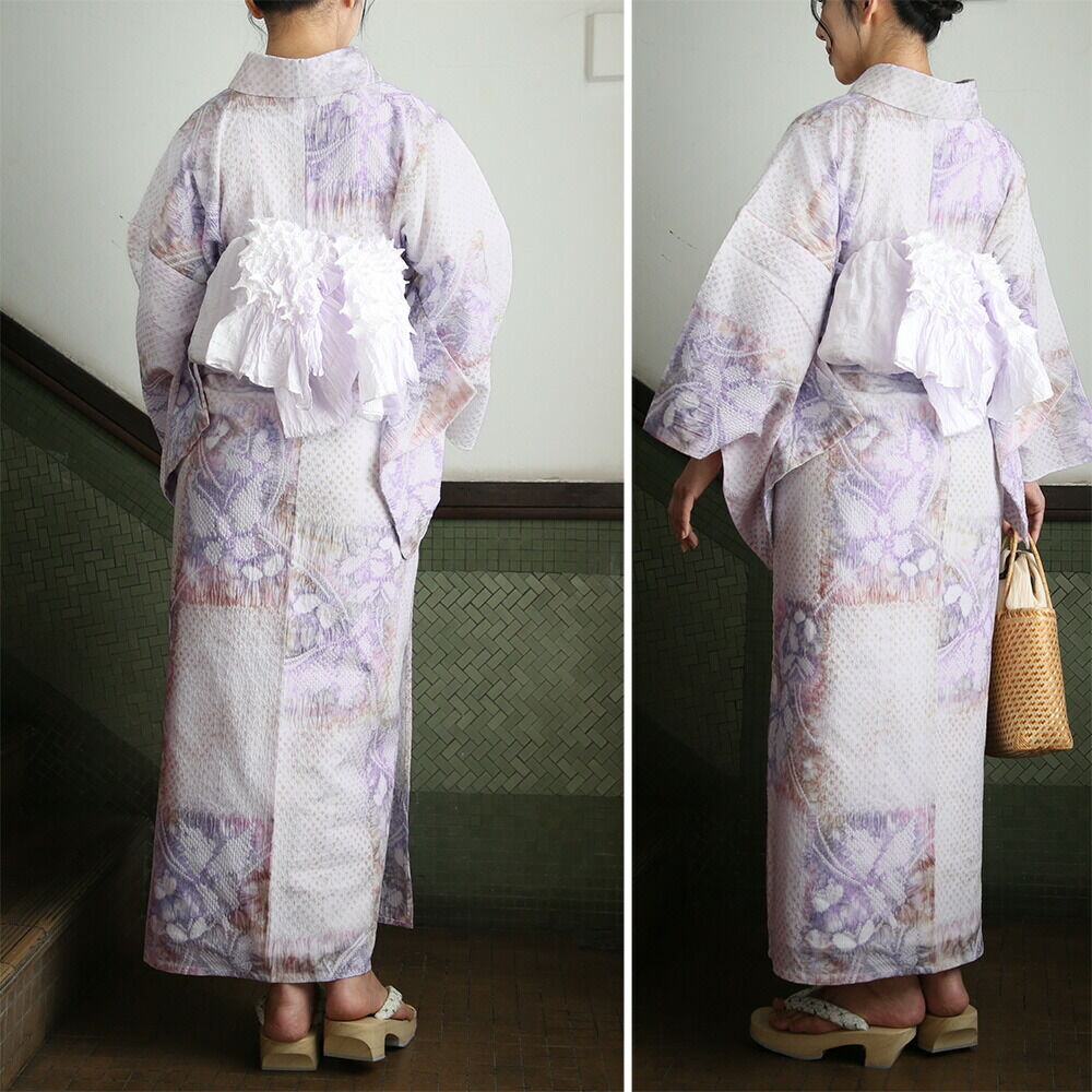 フルオーダー】浴衣 有松絞り 蝶舞 | 有松絞り浴衣 ゆかた屋つゆくさ