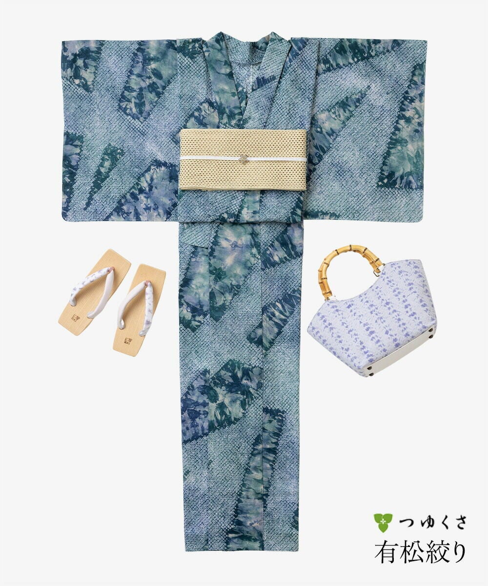 フルオーダー】浴衣 有松絞り 光線 | 有松絞り浴衣 ゆかた屋つゆくさ