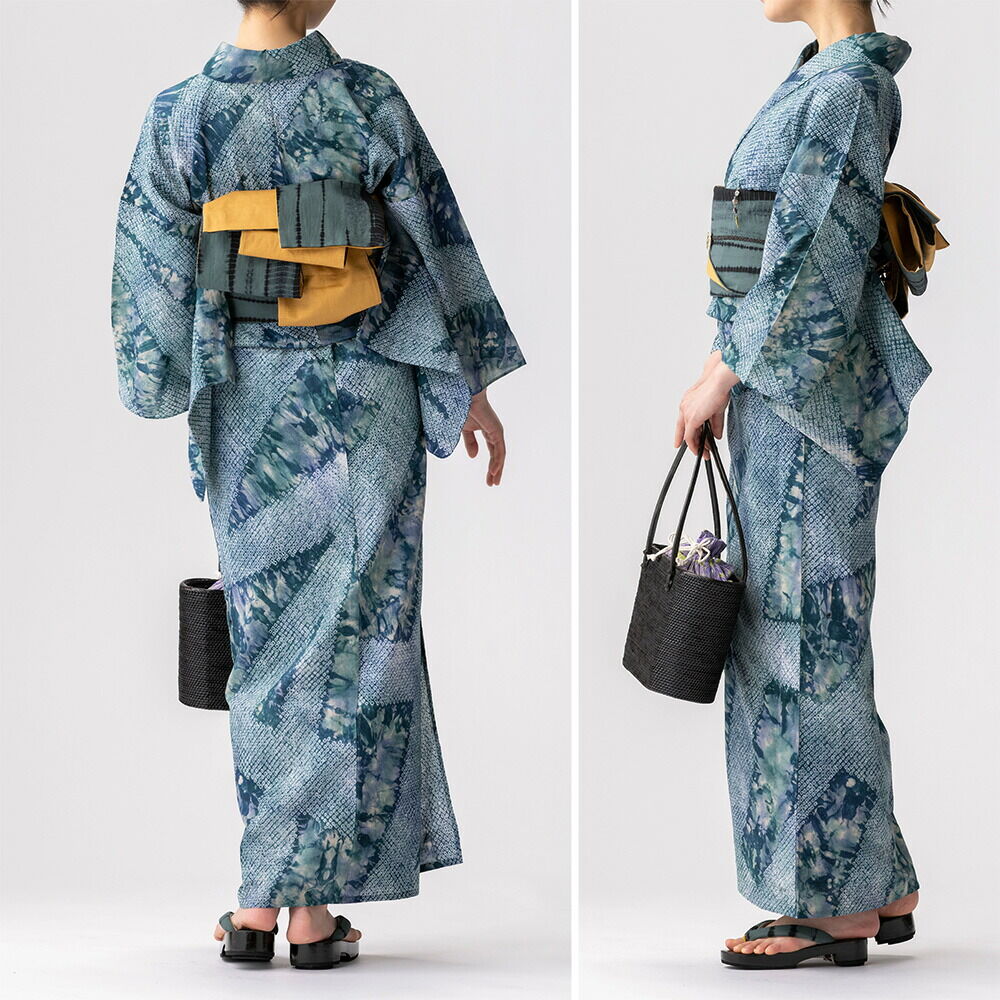 フルオーダー】浴衣 有松絞り 光線 | 有松絞り浴衣 ゆかた屋つゆくさ