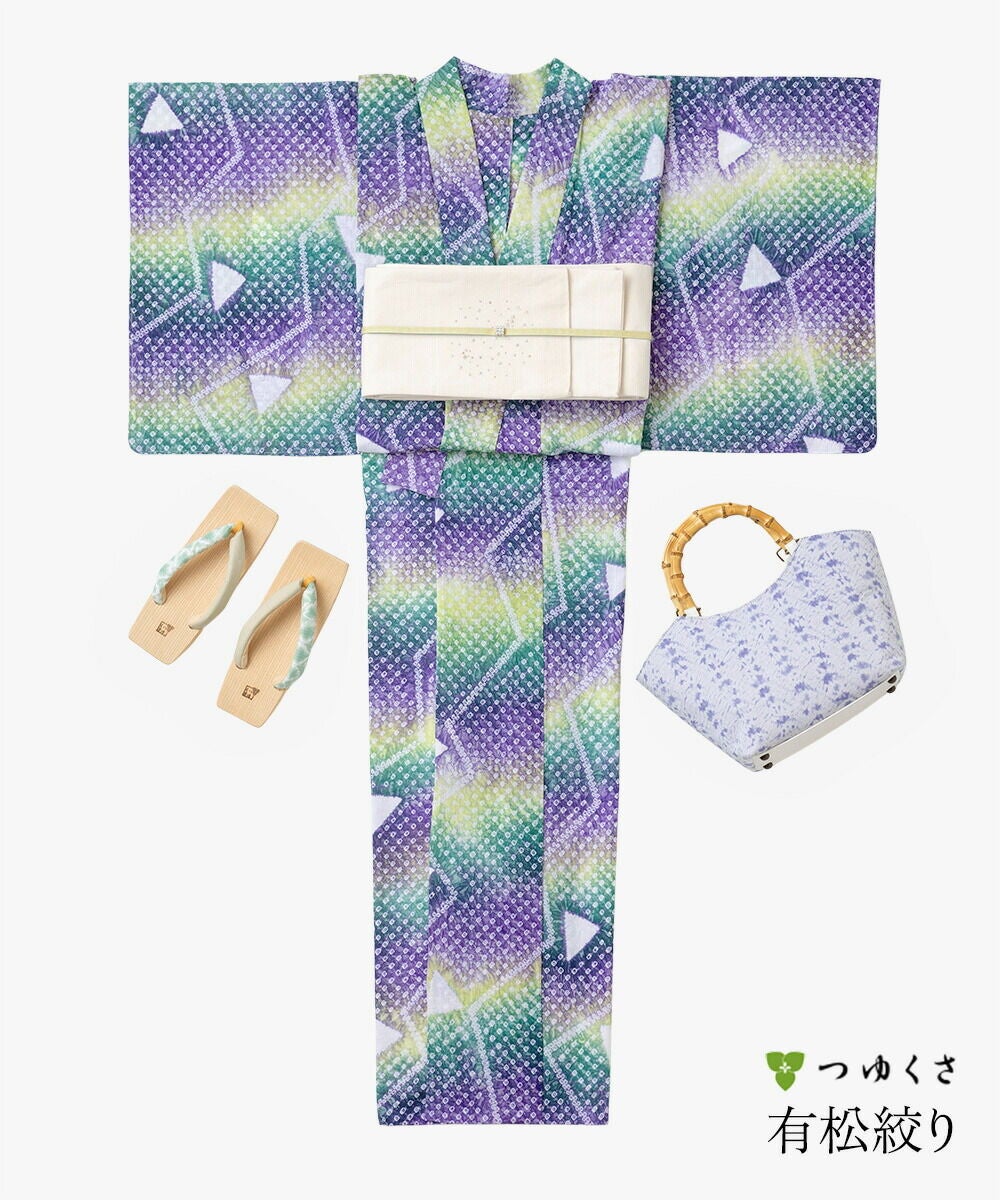 フリーサイズ】浴衣 有松絞り コスモ | 有松絞り浴衣 ゆかた屋つゆくさ