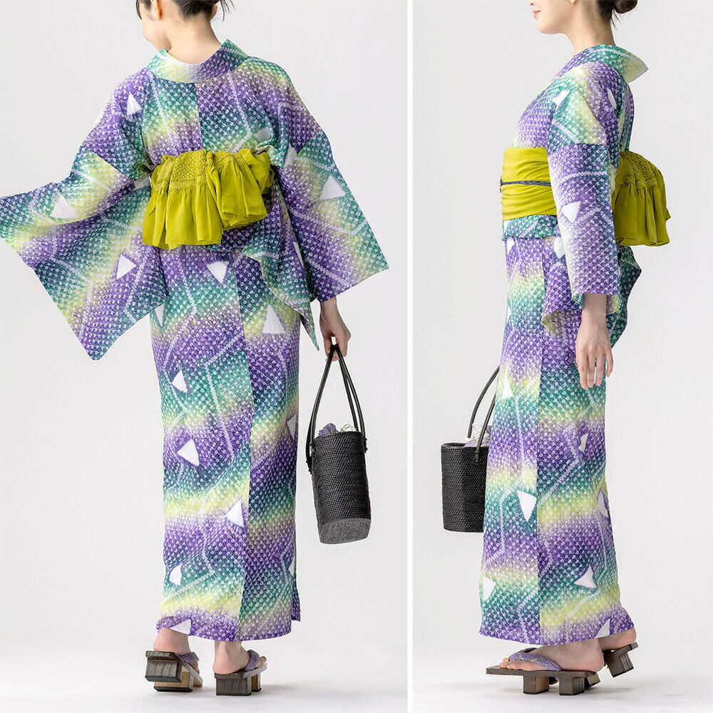 フリーサイズ】浴衣 有松絞り コスモ | 有松絞り浴衣 ゆかた屋つゆくさ