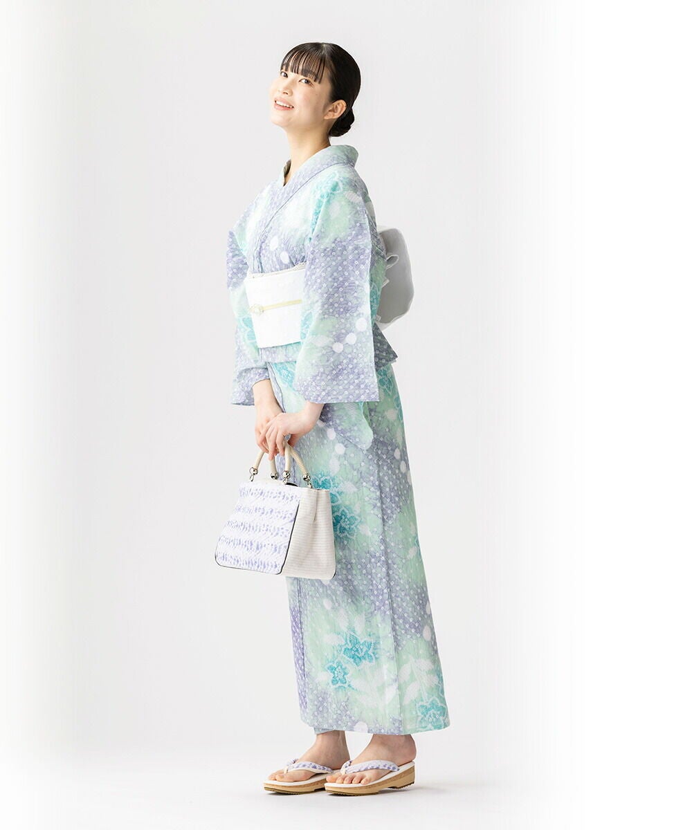 フリーサイズ】浴衣 有松絞り 花ごよみ | 有松絞り浴衣 ゆかた屋つゆくさ