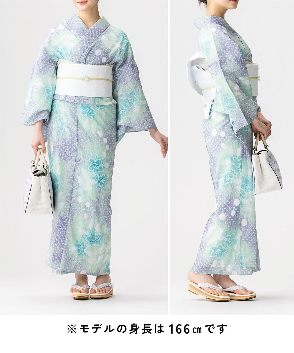 夏物SALE5％オフ＞【フルオーダー】浴衣 有松絞り 花ごよみ | 有松絞り