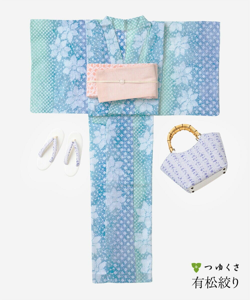 フルオーダー】浴衣 有松絞り 夏花 | 有松絞り浴衣 ゆかた屋つゆくさ
