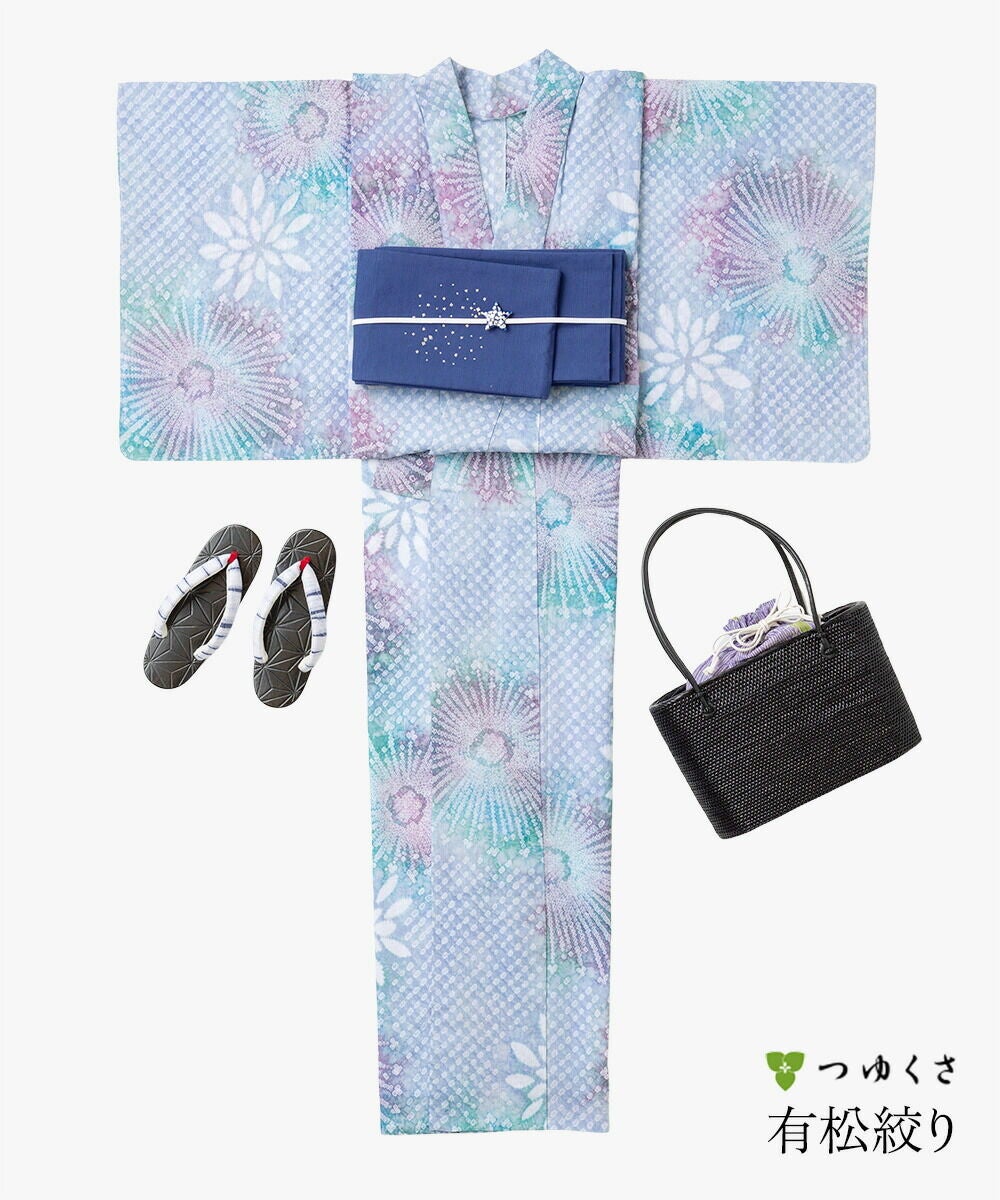 税込77000円均一セール】 SALE 浴衣 有松絞り 花火 ｜送料無料〔単品