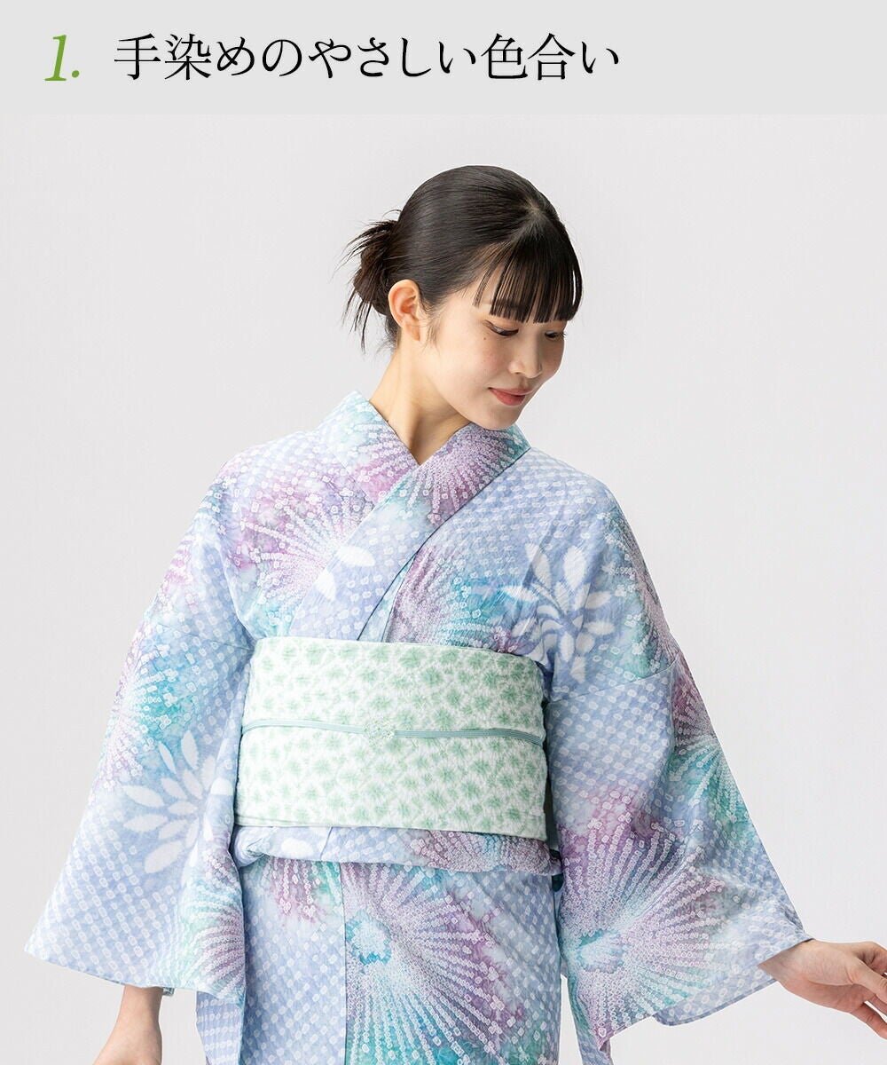 税込77000円均一セール】 SALE 浴衣 有松絞り 花火 ｜送料無料〔単品