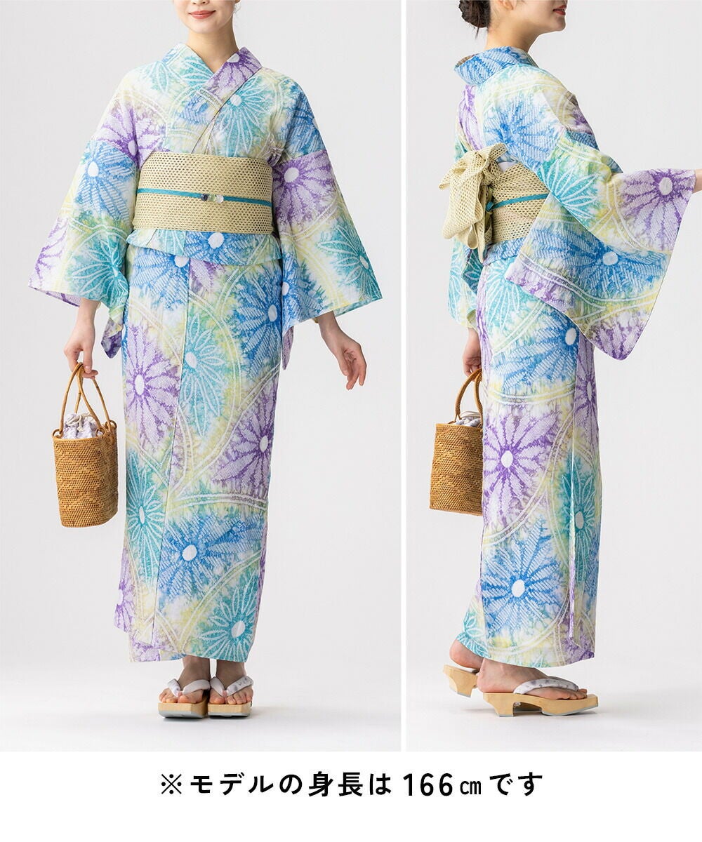フルオーダー】浴衣 有松絞り 色彩 | 有松絞り浴衣 ゆかた屋つゆくさ