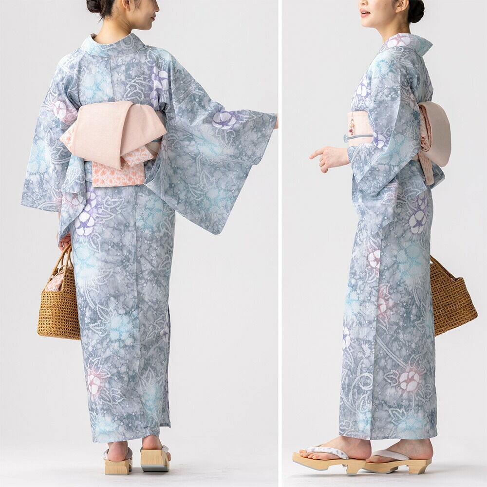 フリーサイズ】浴衣 有松絞り 朝顔 | 有松絞り浴衣 ゆかた屋つゆくさ