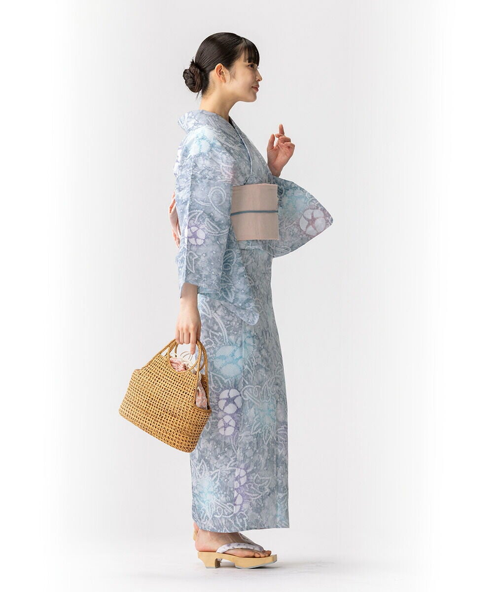 フルオーダー】浴衣 有松絞り 朝顔 | 有松絞り浴衣 ゆかた屋つゆくさ