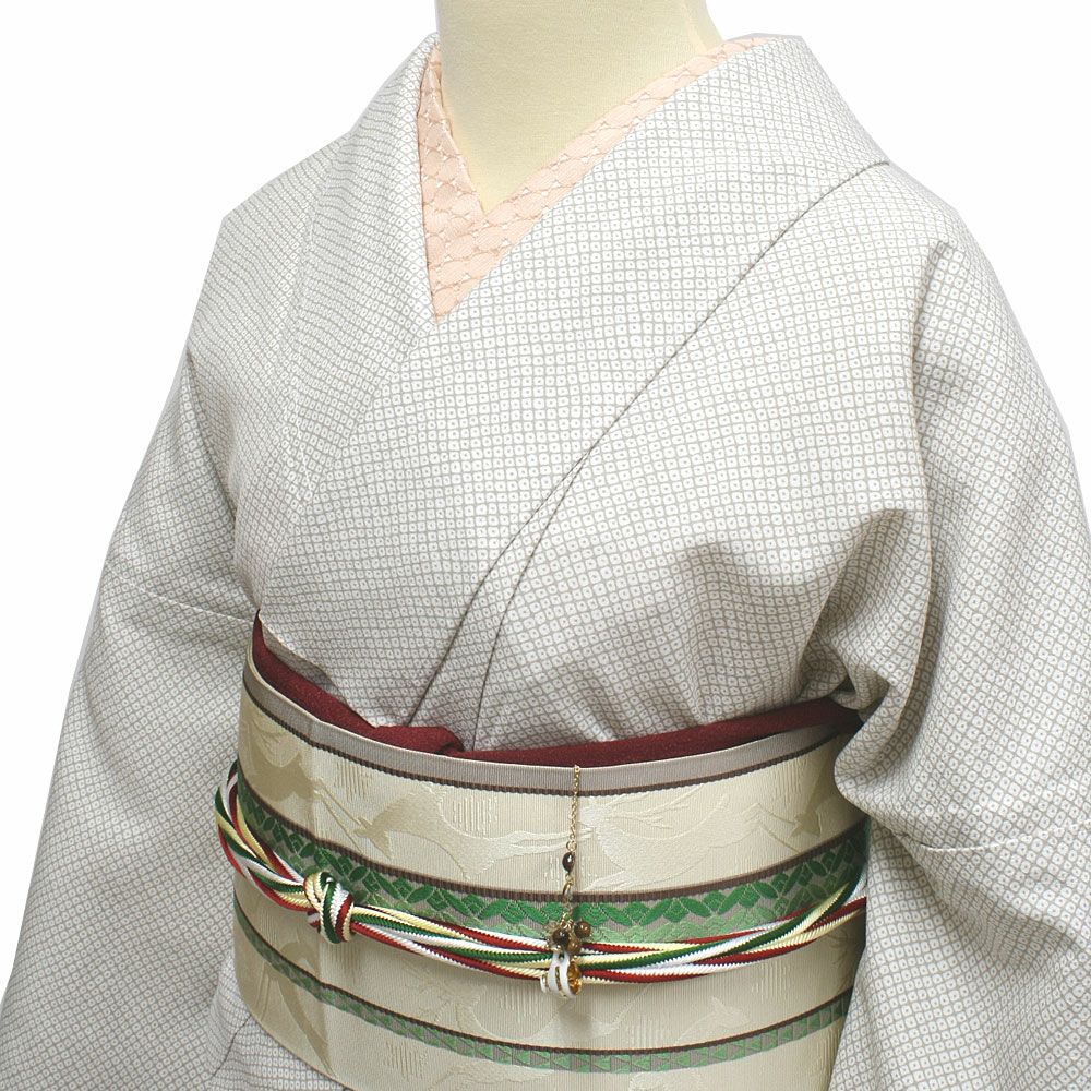 半衿 レース ドット 縫わない かんたん半衿 「ERIEAS」 | 有松絞り浴衣