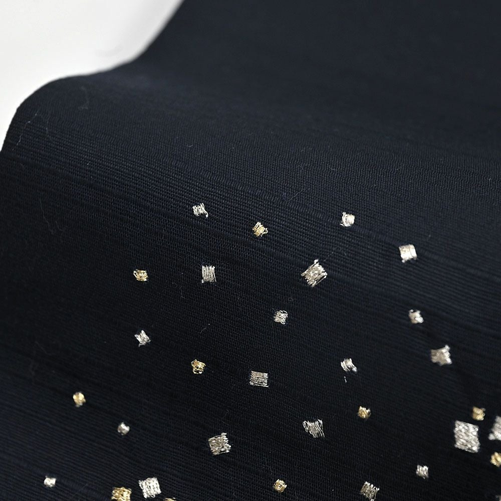 9/30まで夏物SALE20％オフ＞浴衣 帯 リバーシブル 刺繍 半幅帯 星