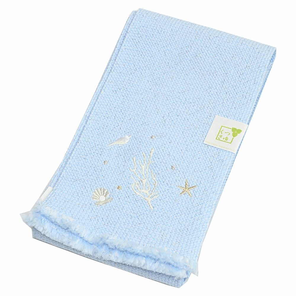 9/30まで夏物SALE20％オフ＞浴衣 帯 組紐 貝がら 刺繍 半幅帯 | 有松