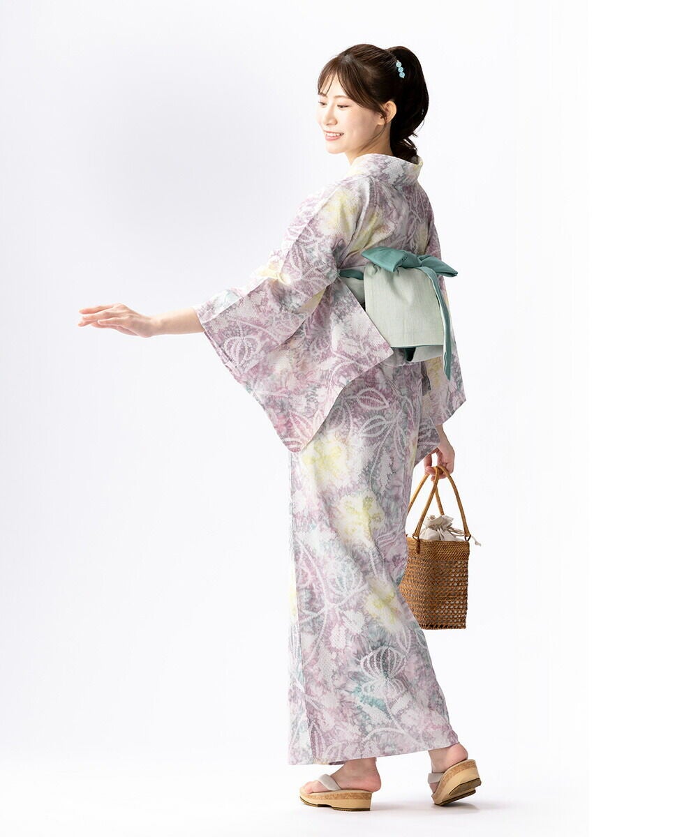 フリーサイズ】浴衣 有松絞り 2026 夢花 | 有松絞り浴衣 ゆかた屋つゆくさ