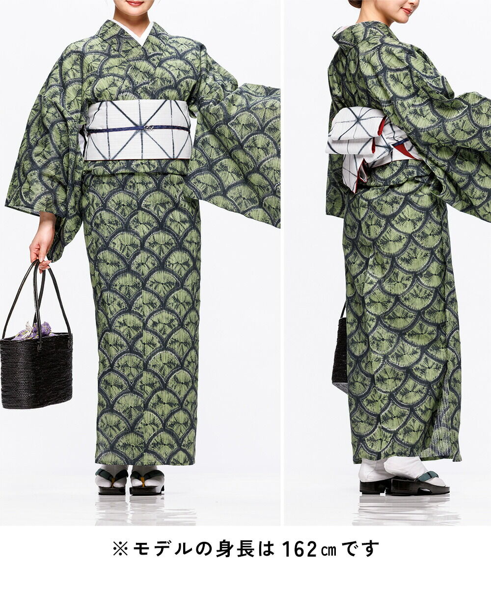 6月上旬入荷予定※【フリーサイズ】〔伝統的工芸品 有松・鳴海絞〕浴衣