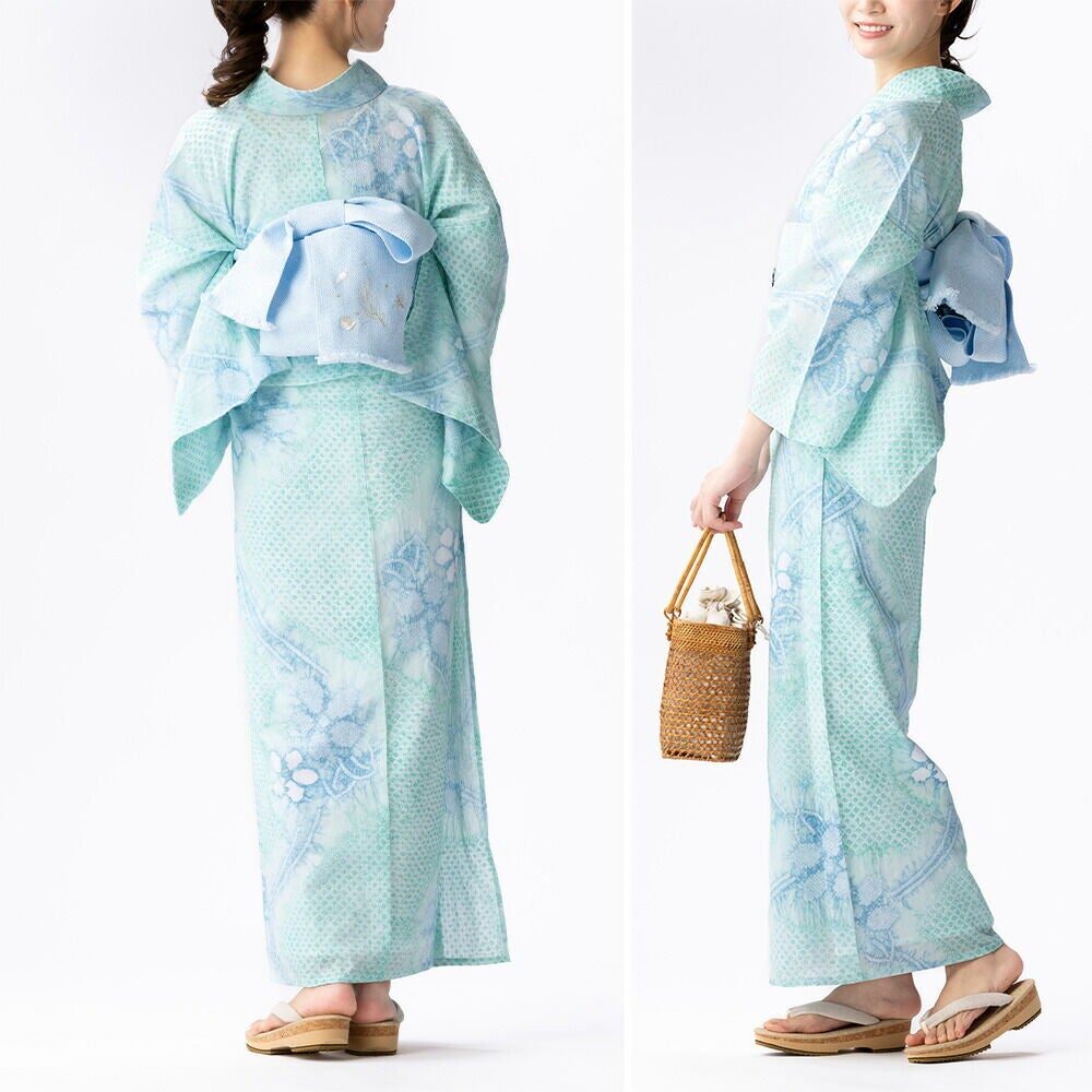 フルオーダー】浴衣 有松絞り 2026 浮花 | 有松絞り浴衣 ゆかた屋つゆくさ
